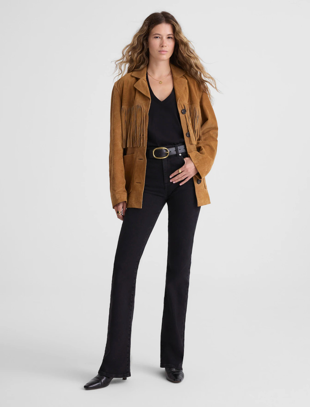 Madewell The Vintage Flare Jean Black Frost Super Stretch High Rise US 30 NWT
